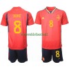 Maillot de Supporter Espagne Koke 8 Domicile Coupe du Monde 2022 Pour Enfant